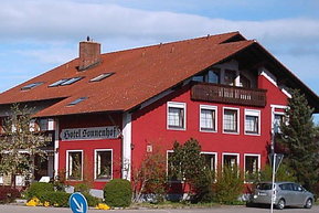 Außenansicht des Hotel Sonnenhof